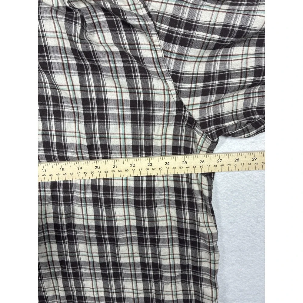 North Face Plaid Flannel Explore Fund Hiking Long Sleeve Cabincore Mens‎ 2XL